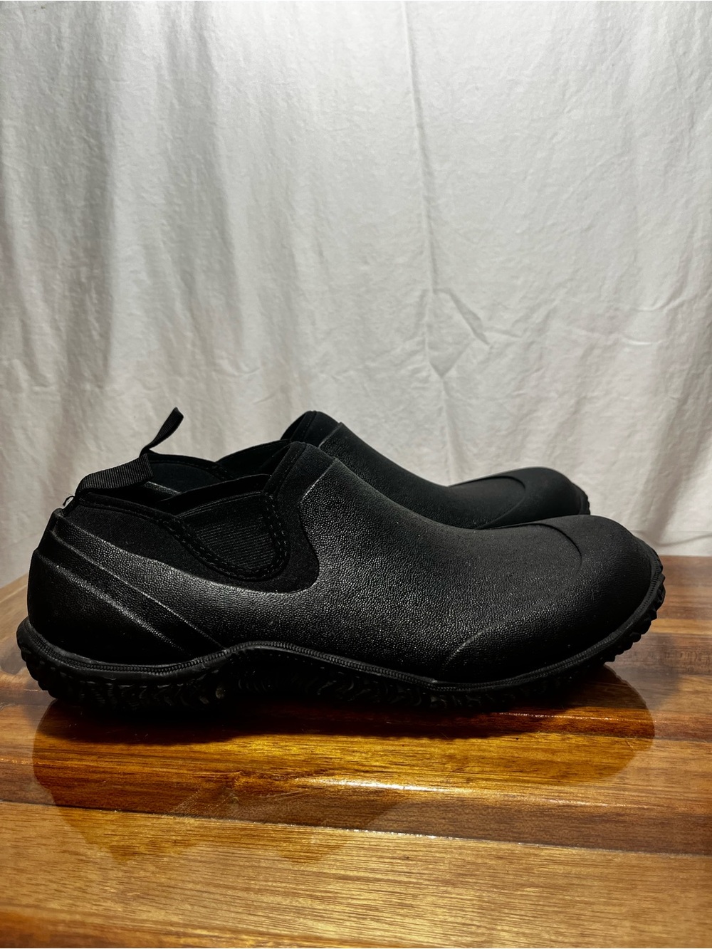 Bogs Men's Urban Walker Low Waterproof Slip-On Shoes Black Size 12📝 - Picture 3 of 13